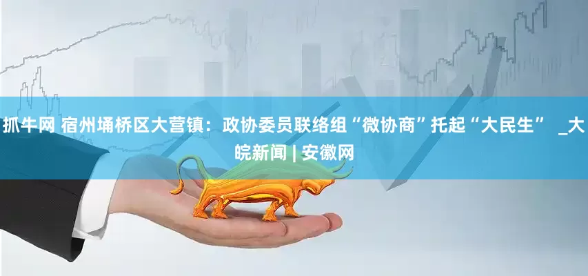 抓牛网 宿州埇桥区大营镇：政协委员联络组“微协商”托起“大民生”  _大皖新闻 | 安徽网
